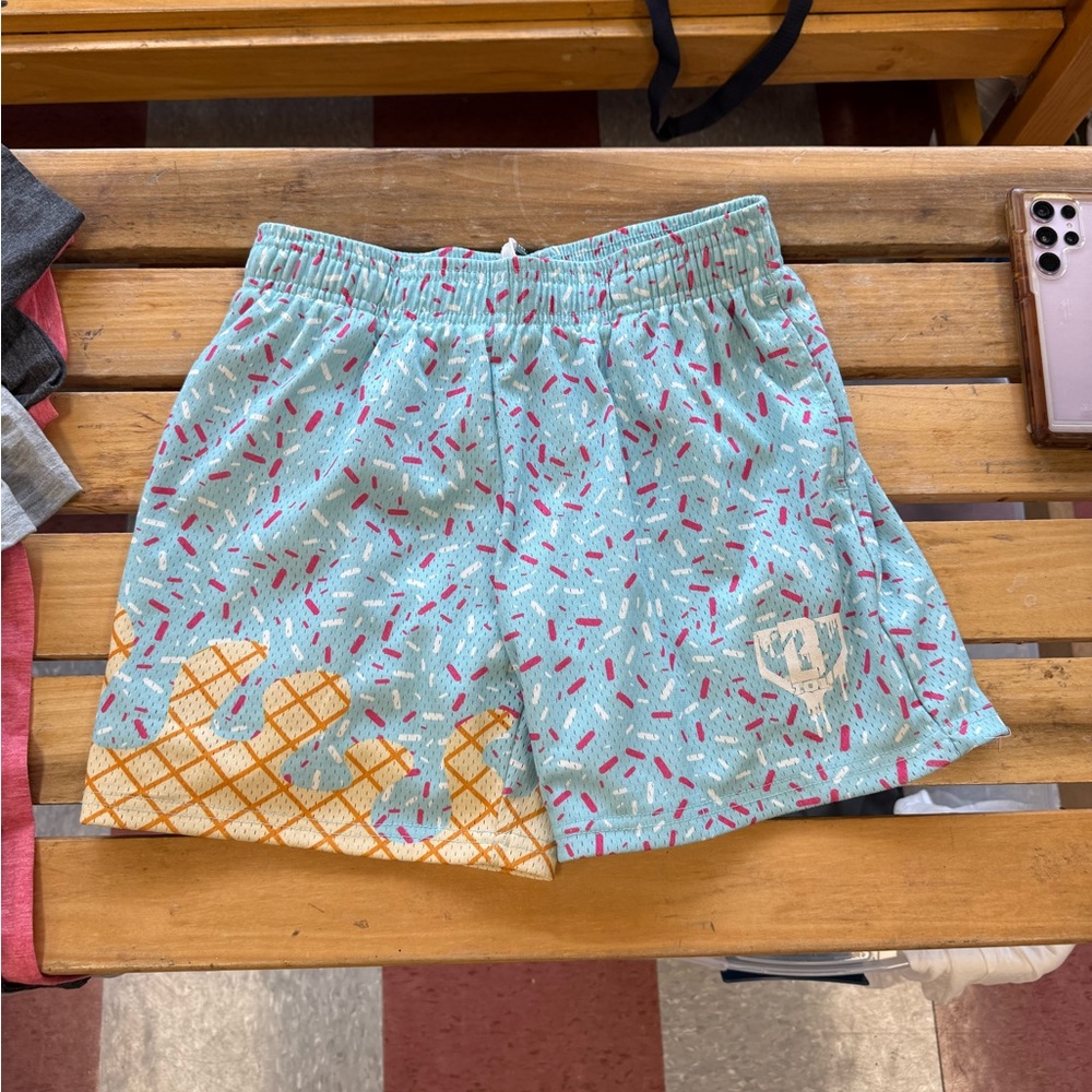 Stylish Baseball Icecream Youth Shorts